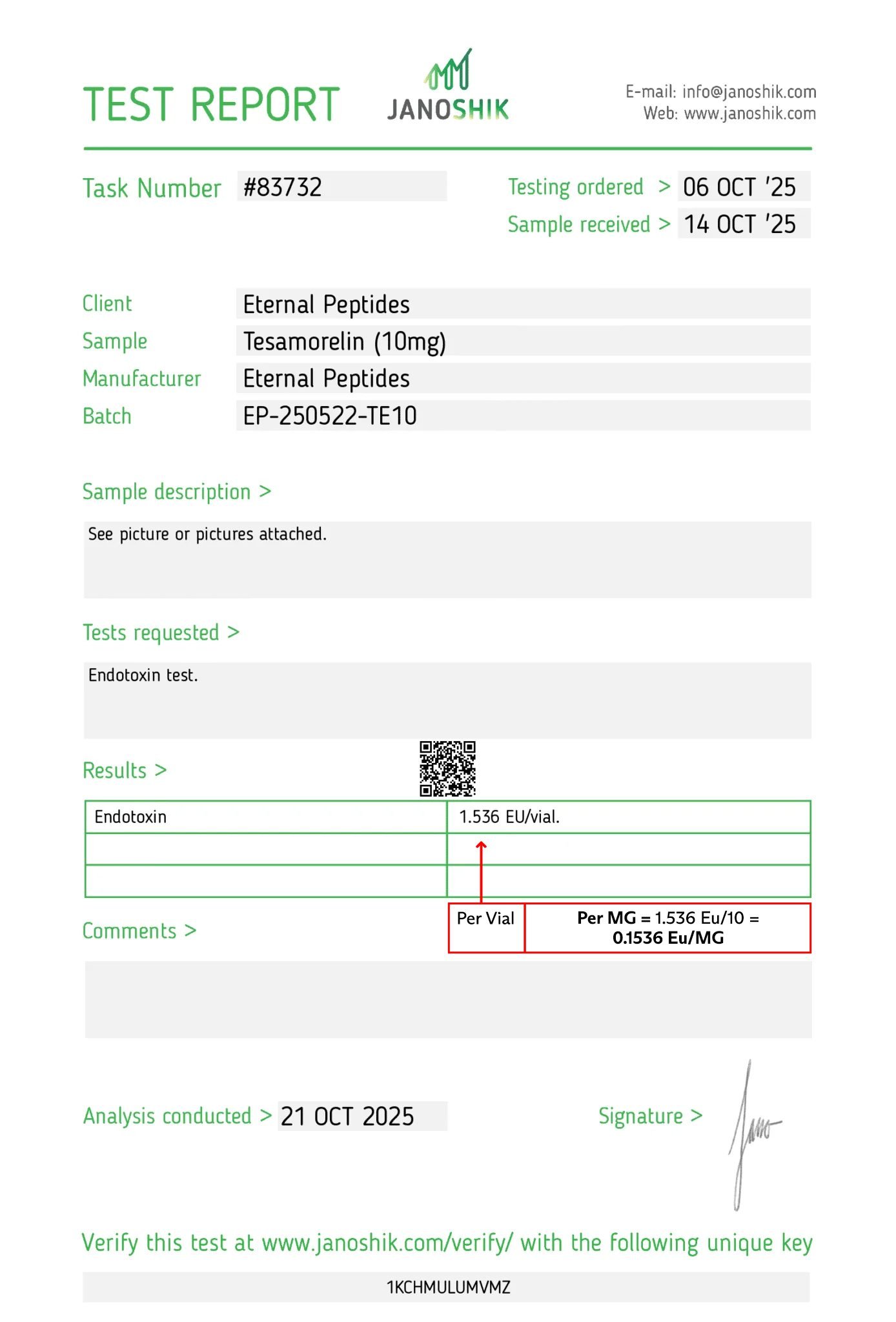 Tesamorelin (10mg) - Image 5